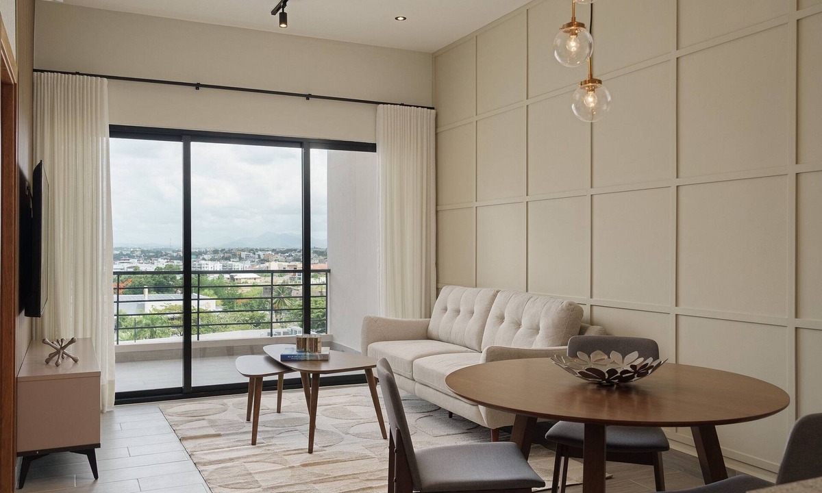 Santo Domingo Oeste Condo | 1BR*King|Plaza Paseo 27+Rooftop| Yellowkey