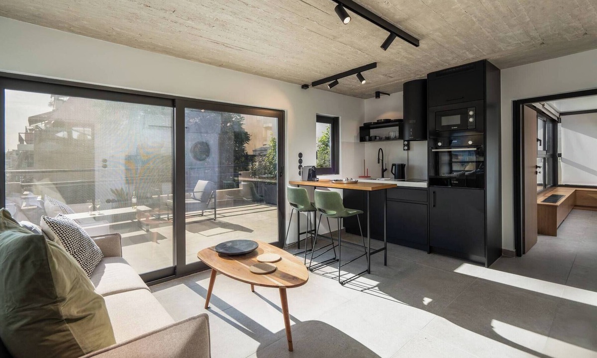 Gazi Apartment | 1BR Suite Apt Breathtaking Acropolis View