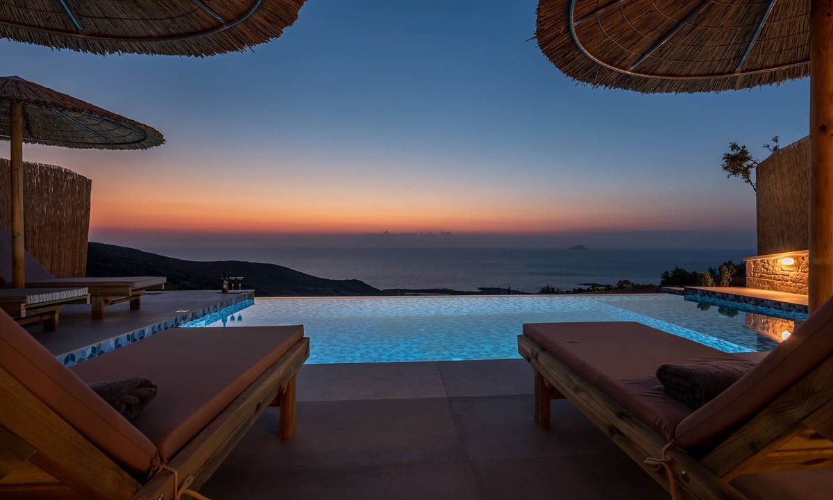 Limeniskos Villa | 3 villa complex, sea view, privacy, pool, brand new
