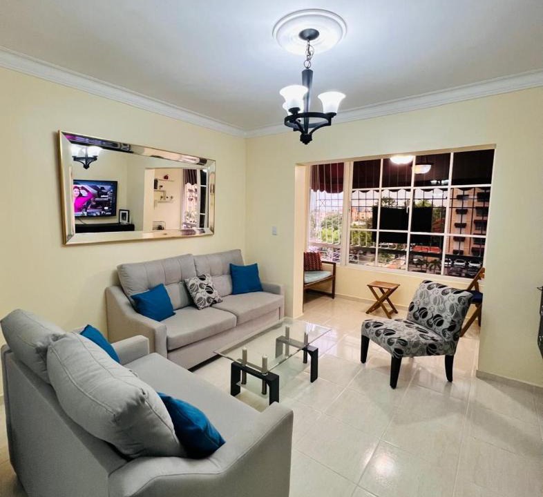 Alma Rosa Apartment | 3BR Condo King Suite AC Wi-Fi, Sto Dgo Este