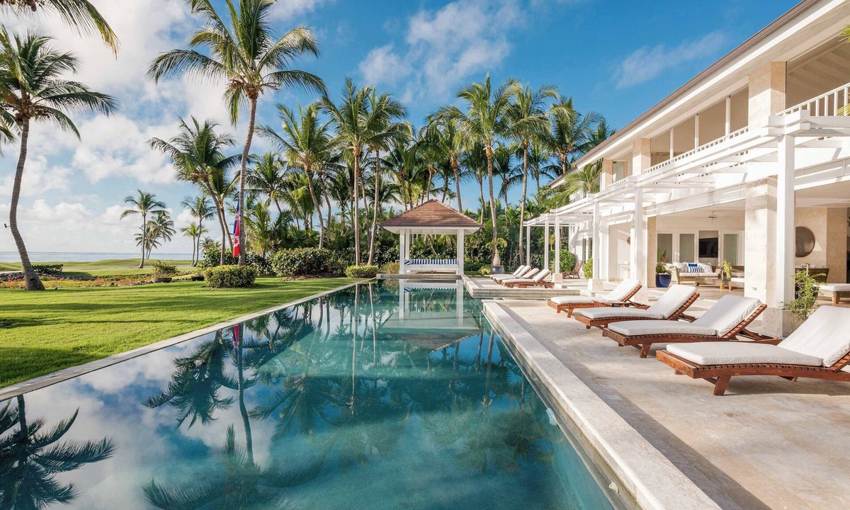Punta Cana Villa | 8BR Oceanfront Golf Estate with Private Gym