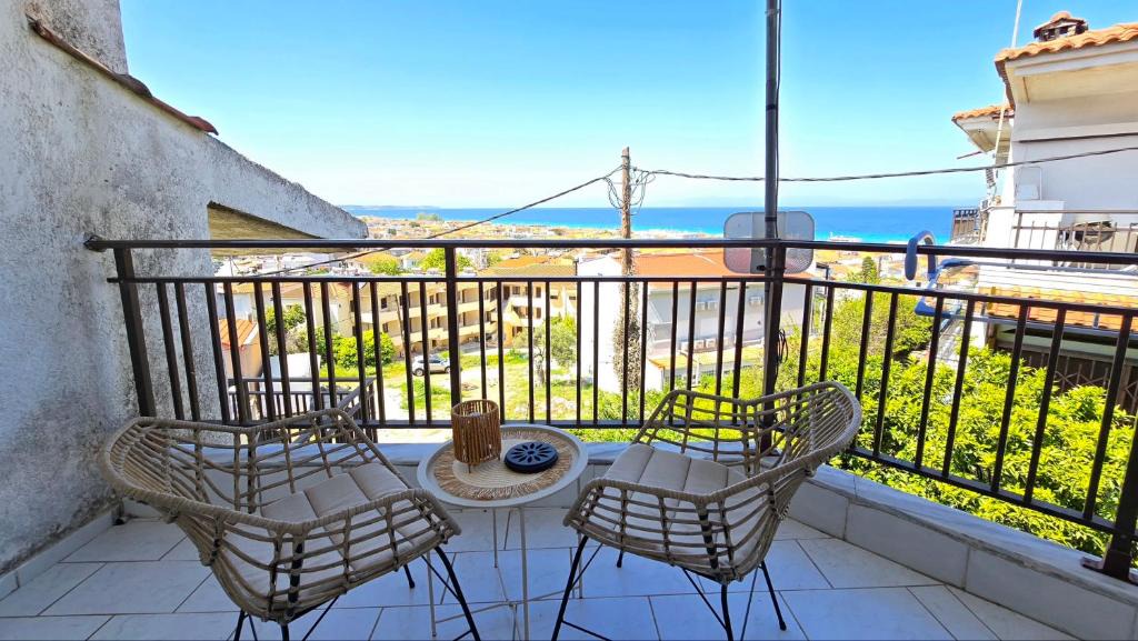 Polichrono Apartment | Aegean Dream Maisonette Polychrono with Sea View