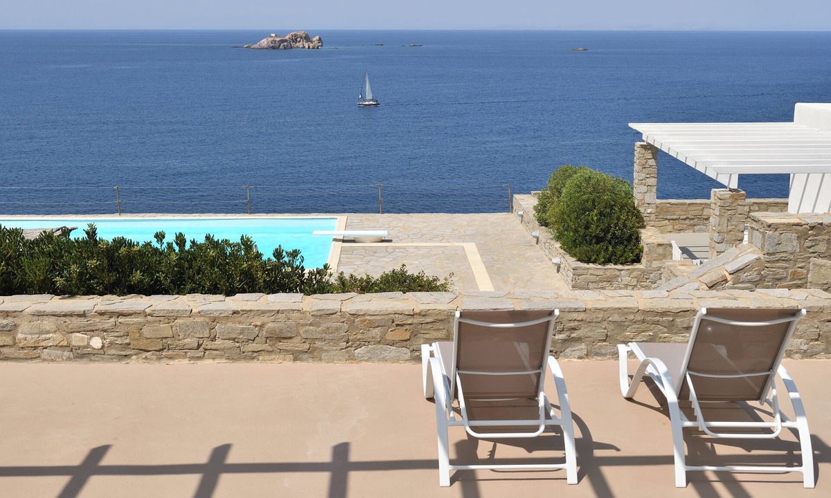 Nea Cryssi Akti Villa | Aegean Villa | Enjoy Panoramic Sea Views & Stunning Sunsets in Privacy