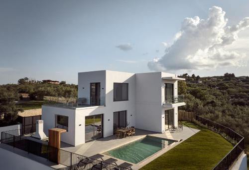 Planos Villa | Akra Villa, a Cliffside Escape with Pure SeaViews, By ThinkVilla