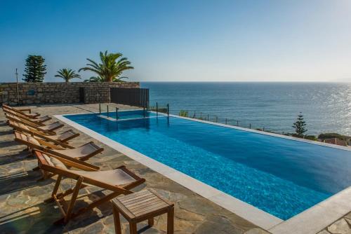 Anissaras House | Almyra Seaside Villa with Private Pool - Sleeps 9