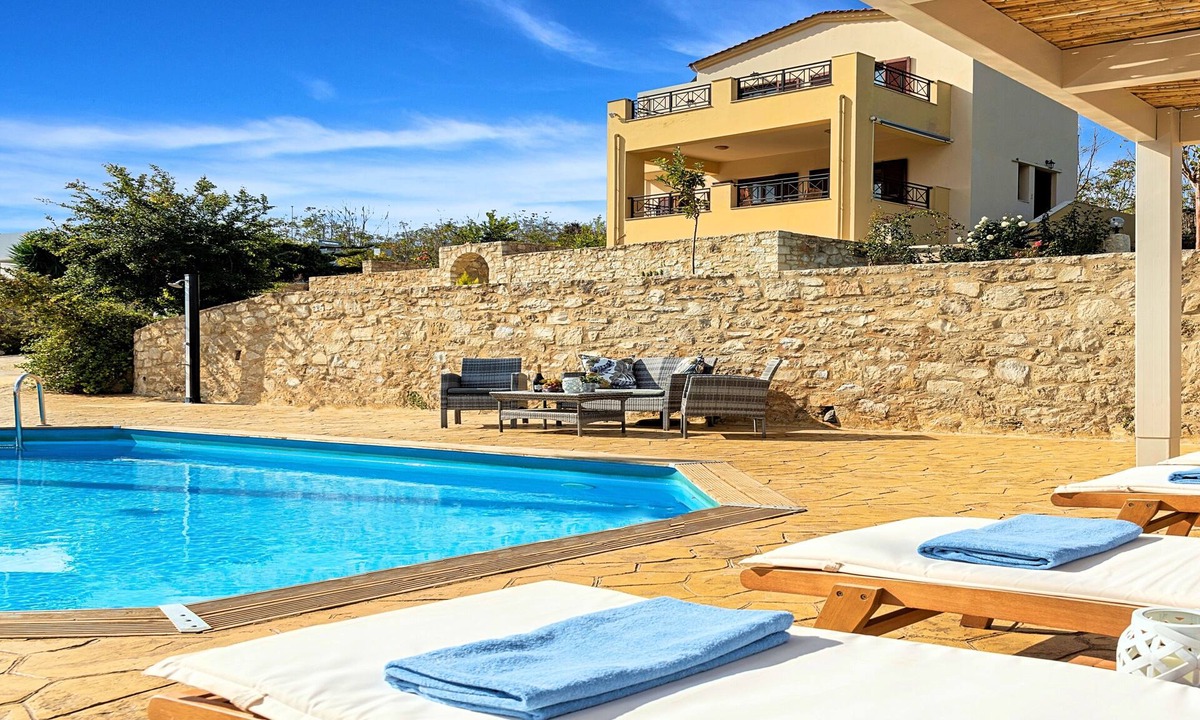 Episkopi Villa | Althea Villa | Private Pool, 5 Bedrooms & Garden Retreat Near Sandy Beach