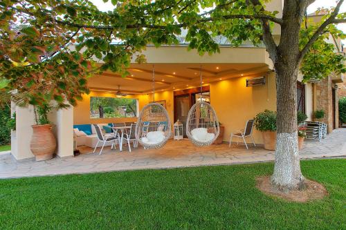 Sane Villa | Anemone Villa, Anthology Villas in Sani with Outdoor Hot Tub,