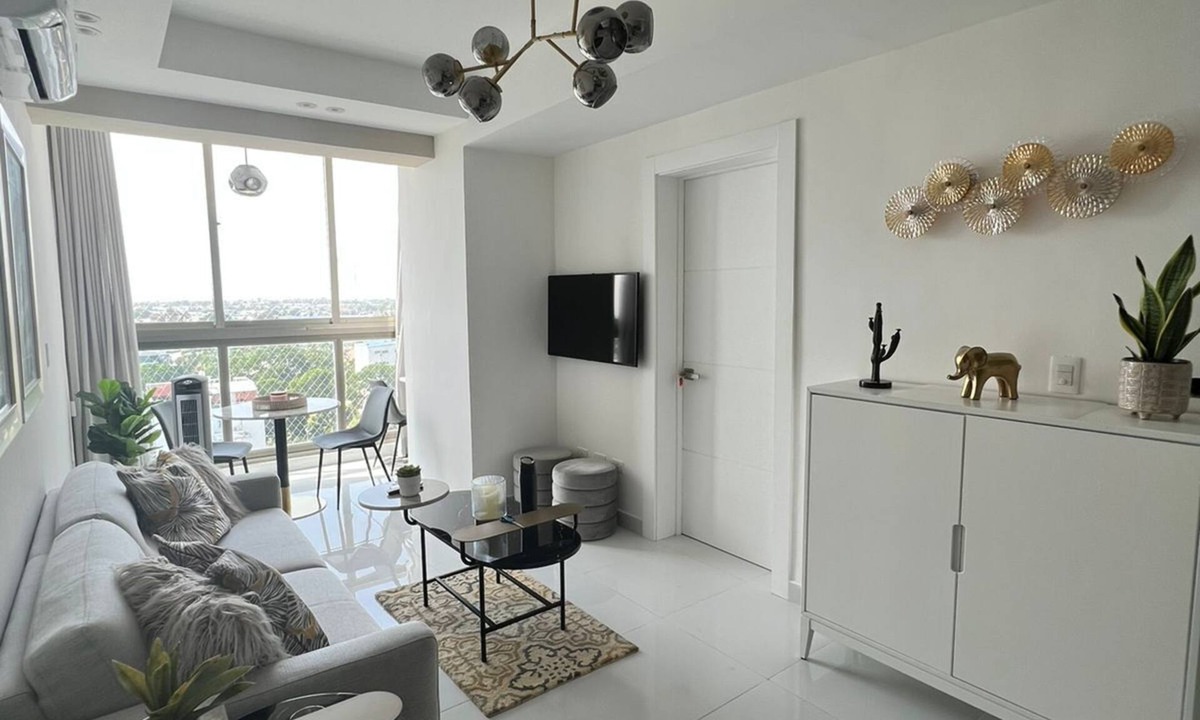 Santo Domingo Oeste Apartment | Apartamento Lujo + Piscina infinita + GYM + Sauna