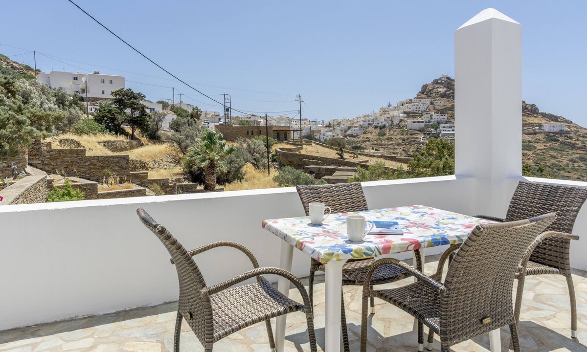 Ios Town Apartment | Apartment '2 Studio' with Sea View, Wi-Fi and Air Conditioning