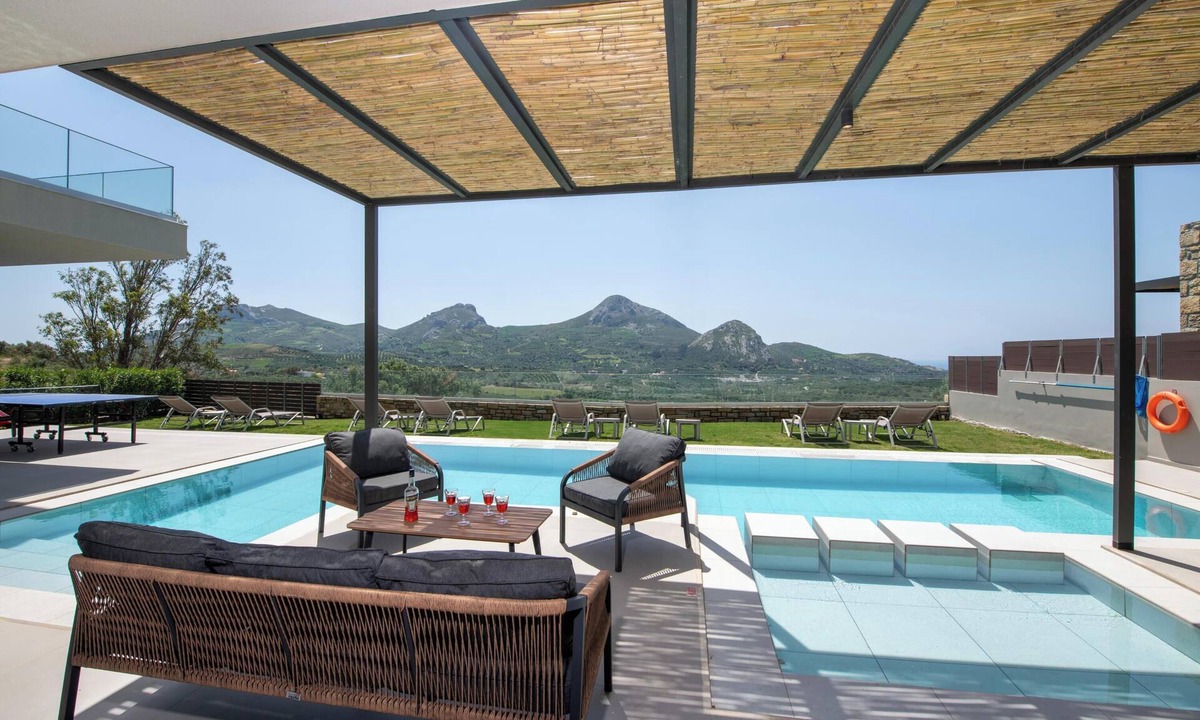 Agios Vasileios Villa | Aphrodite 3 - A Stylish Eco Villa near beaches