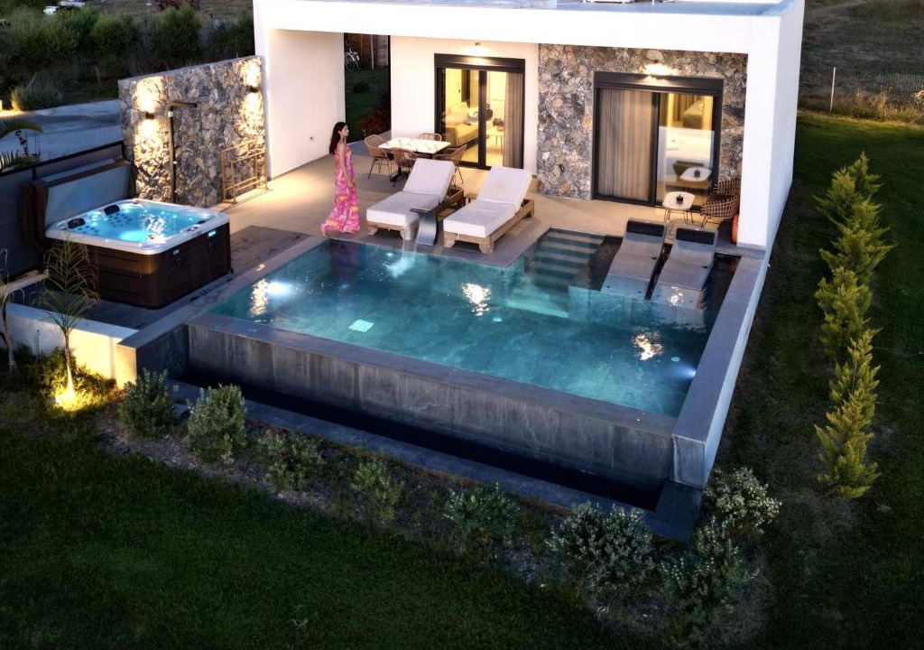Kos Town Villa | Aphrodite Luxury Villas & Suites-Private Heated Pool & Jacuzzi