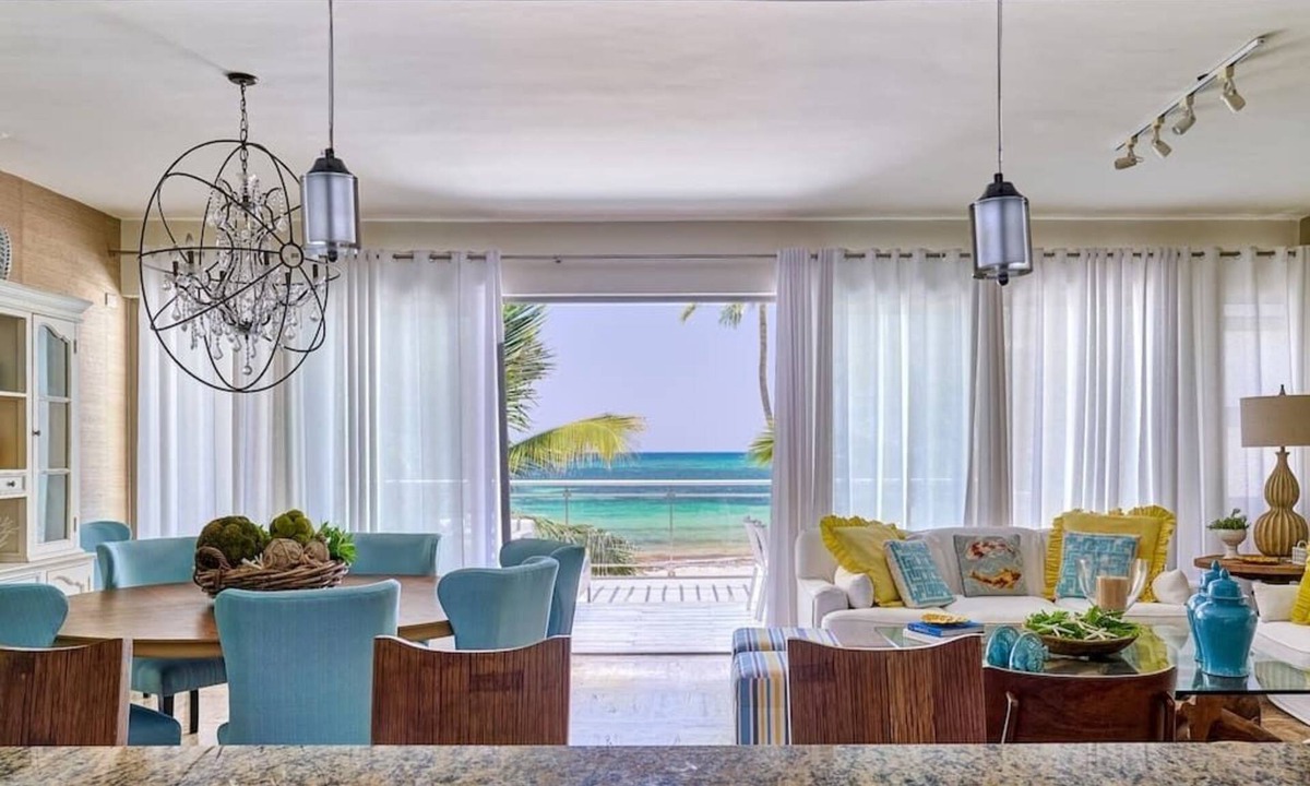 Bavaro Condo | BEACHFRONT Condo w Sea View A-201 @Costa Atlantica
