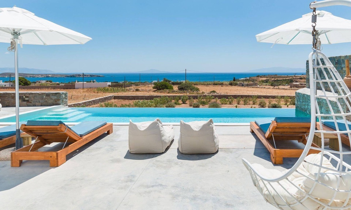 Drios Villa | Beautiful Paros Villa | 4 Bedrooms | Villa Aura | Private Pool & 5* Seaviews