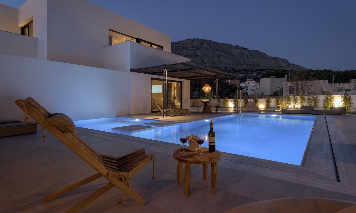 Pefkos Villa | Bianco Villa - Eve