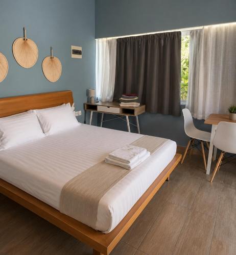 Nea Michaniona Apartment | Blue studio