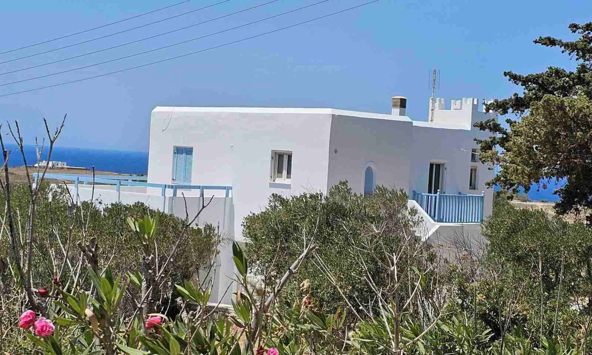 Nea Cryssi Akti Villa | Blue & White View- Blue Villa
