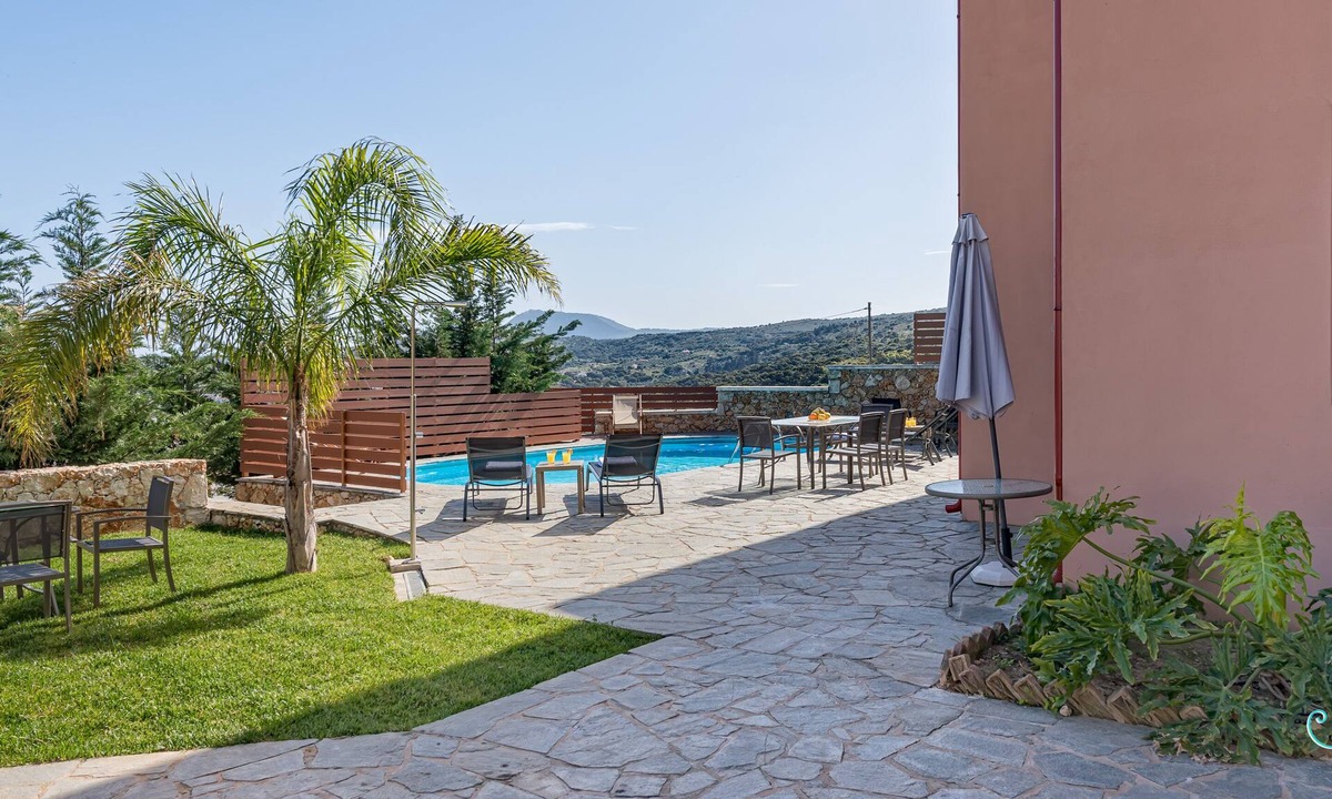 Makhairoi Villa | Bountiful Modern very spacious villa with Pool, featuring sea and mountain view.