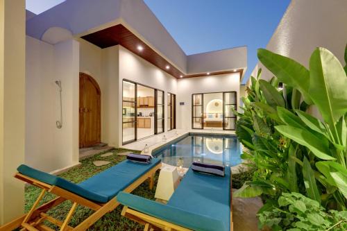 Kesiman Villa | Brandnew Beachside Luxury 2BR Mediterranean Sanur