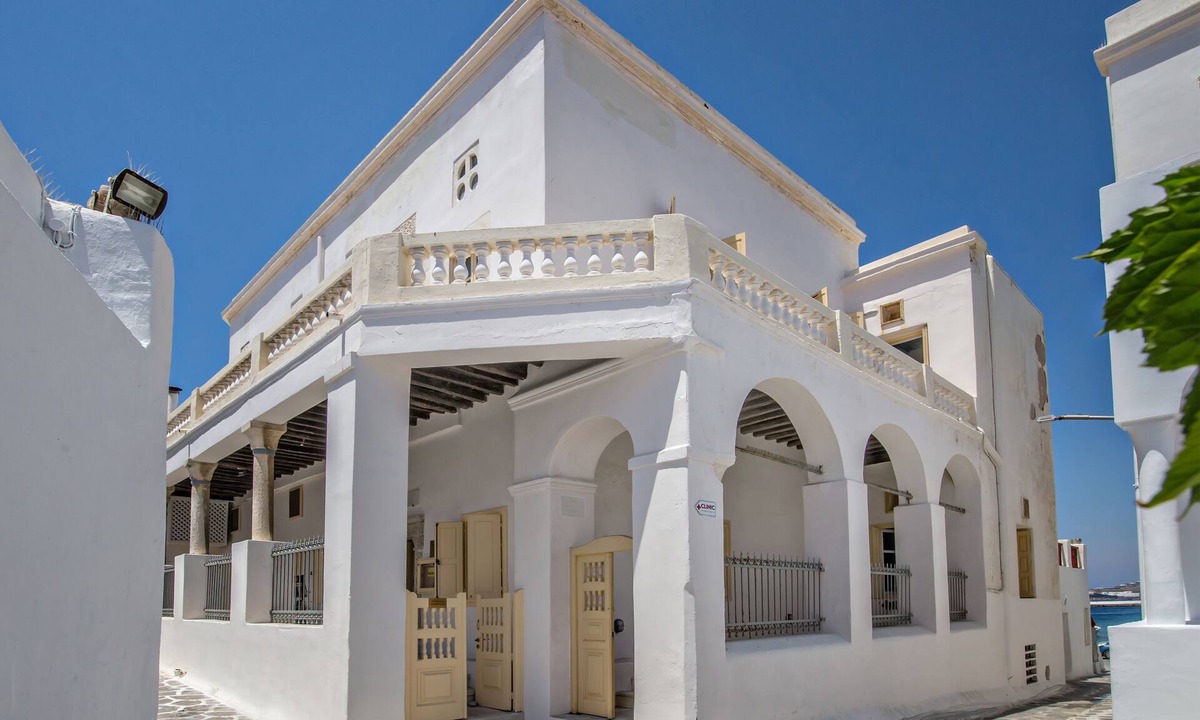 Mykonos Town House | Cambanis Mansion. Splendid Old World Charm in Mykonos center.