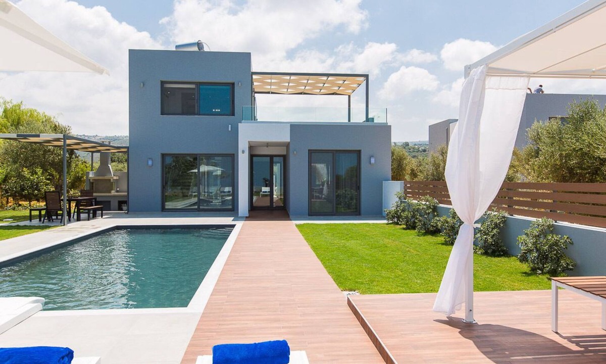 Skouloufia Villa | Captivating Panoramic Sea View, Unique Architecture, 10 Minutes from Beach