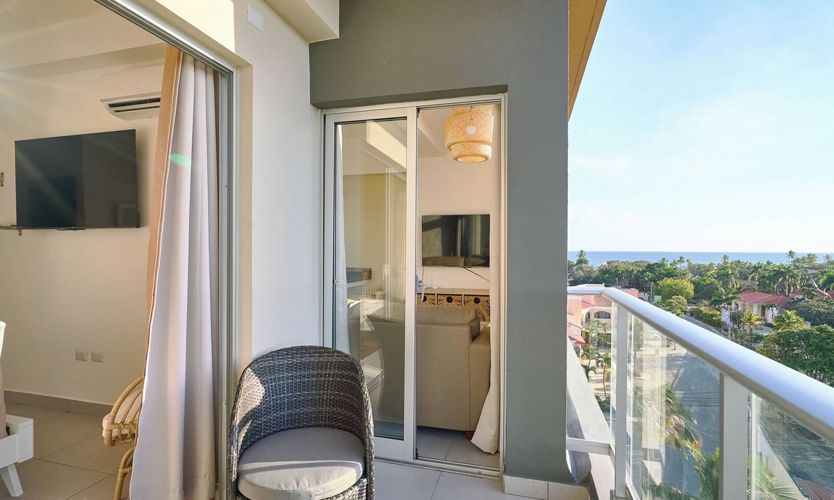 Quisqueya Apartment | Caribbean Sunset Soak Apt.In the center of town, steps from the Juan Dolio Beach