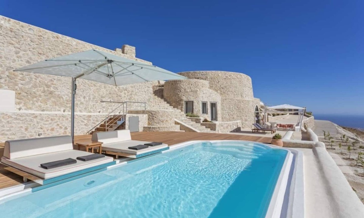Santorini Villa | Chef included by Fantasia Villas: Villa Kamini