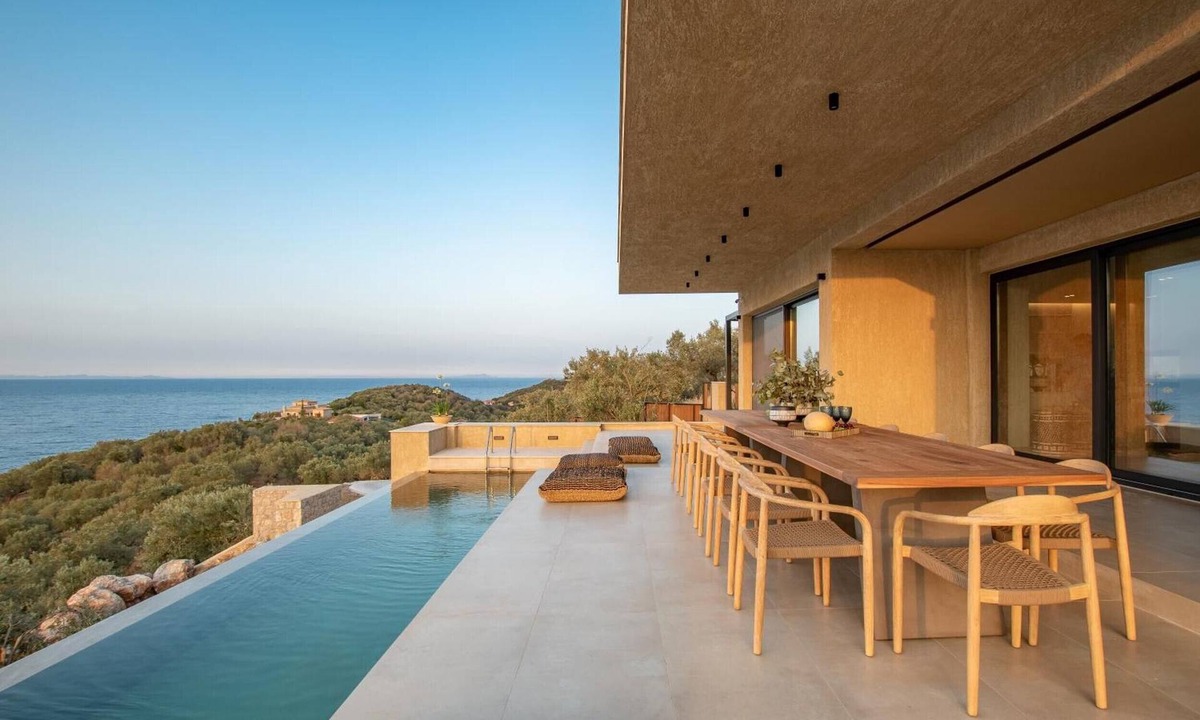 Troezen Villa | Country House 'Myporos' with Sea View, Wi-Fi and Air Conditioning