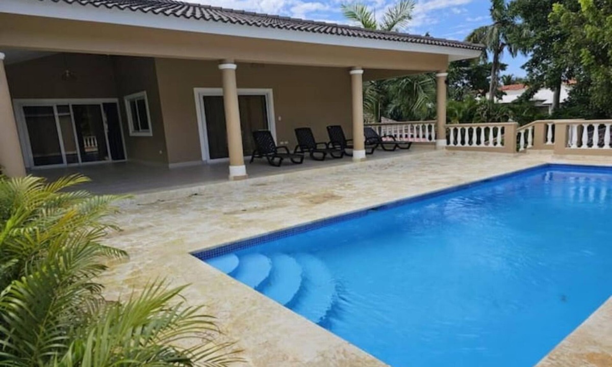 Urbanizacion Tavarez Villa | Covered Patio, Private Pool, 2 Bed, 2 Bath