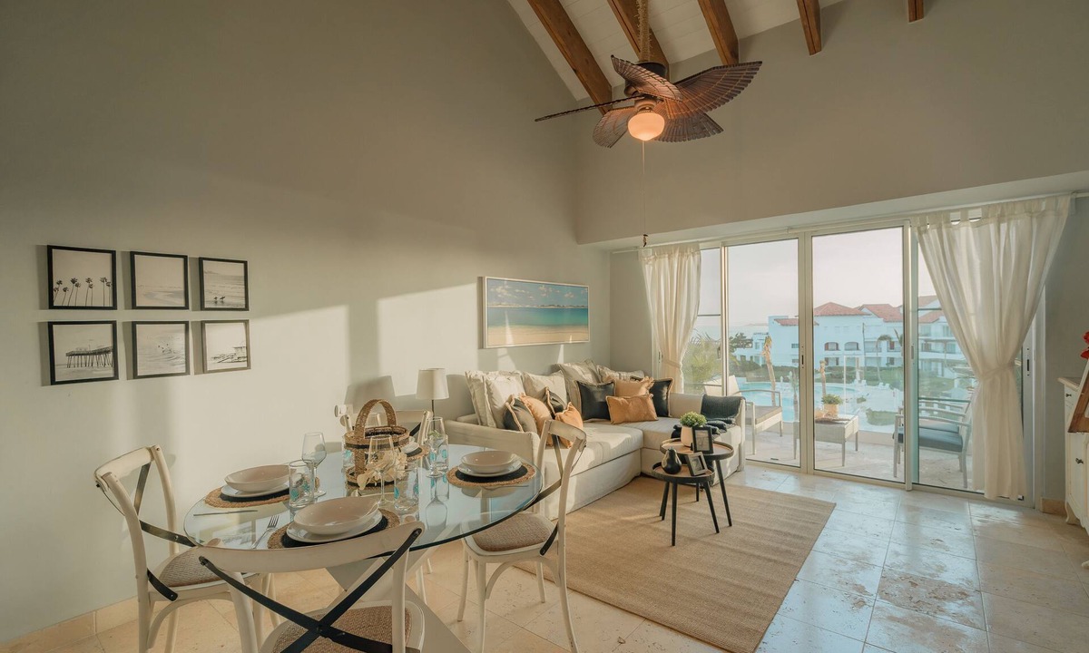 Cap Cana Marina Condo | COZIEST 2 BEDROOM LOFT WITH PRIVATE BEACH AT CAP CANA