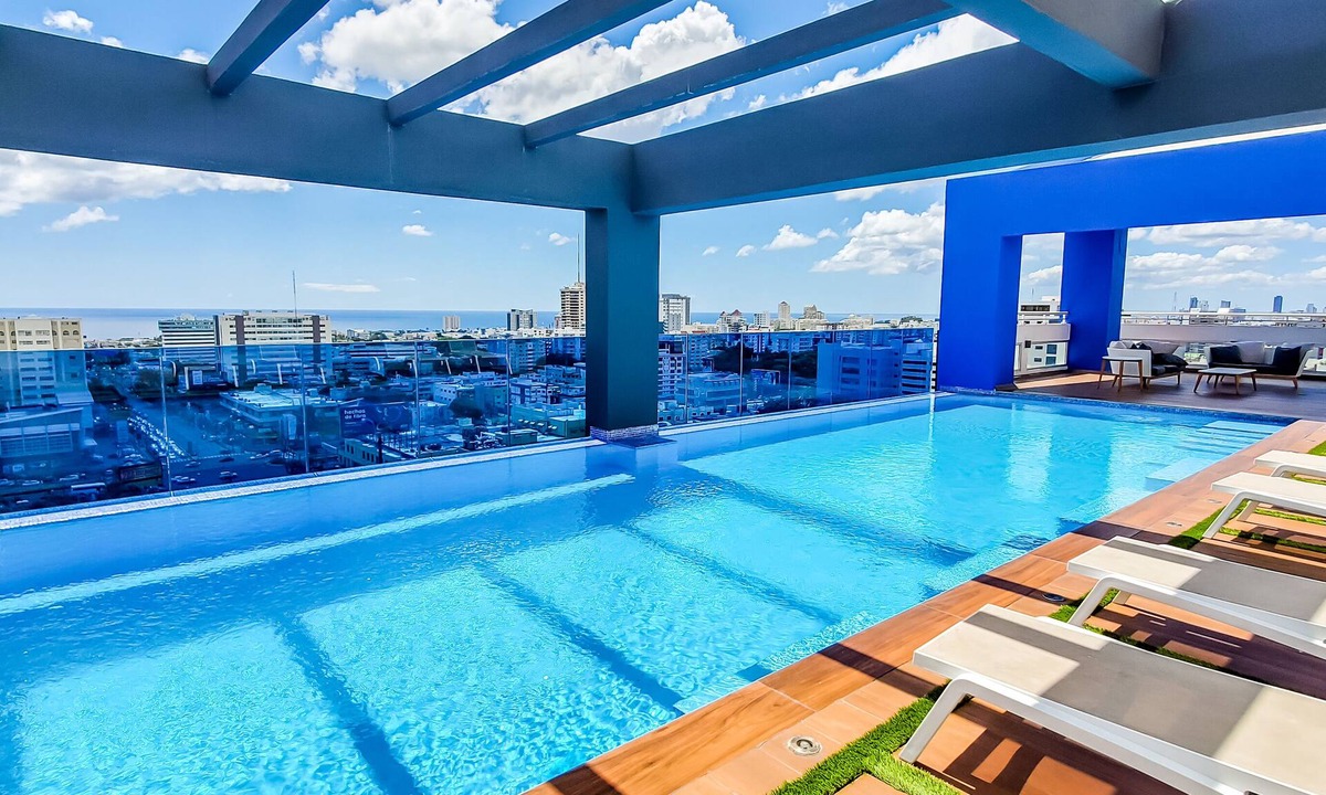 Downtown Santo Domingo Apartment | Cozy 2BED & 2Baths - POOL Rooftop - GYM