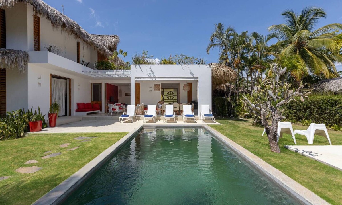 Las Terrenas Villa | Cozy Caribbean Villa in Beach front Community on Coson Beach with 24/7 Security