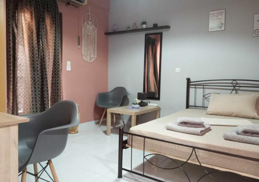 Mytilene Apartment | Cozy studio flat 1 bedroom-Very central location