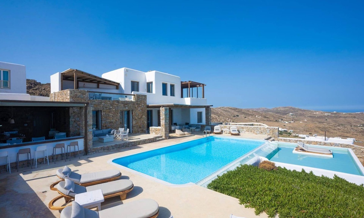 Plintri Villa | Divine Mykonos Villa Ananke, 4 BDR, Private Pool & Plunge Pool, Sea Views