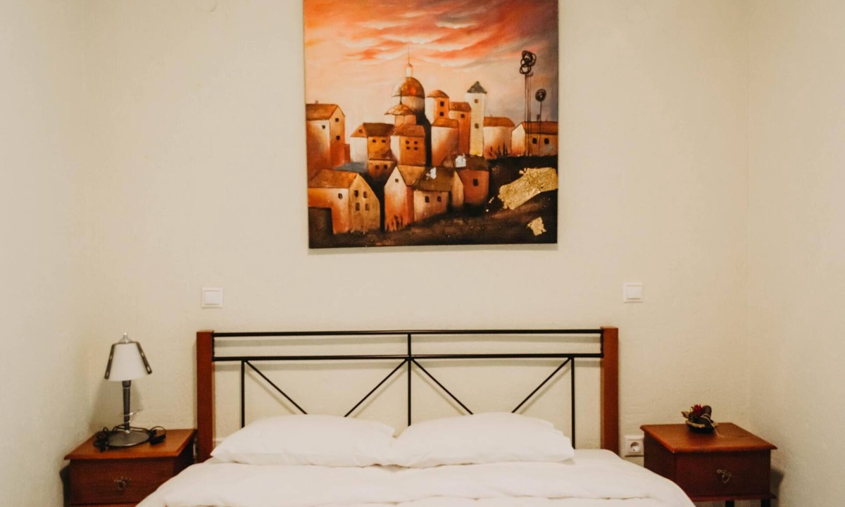 Kotroni House | Double Room looking the innercourtyard