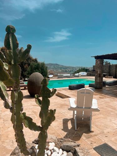 Agios Ioannis Villa | Dreamy Boho 5bed Villa with Pool and Ocean View