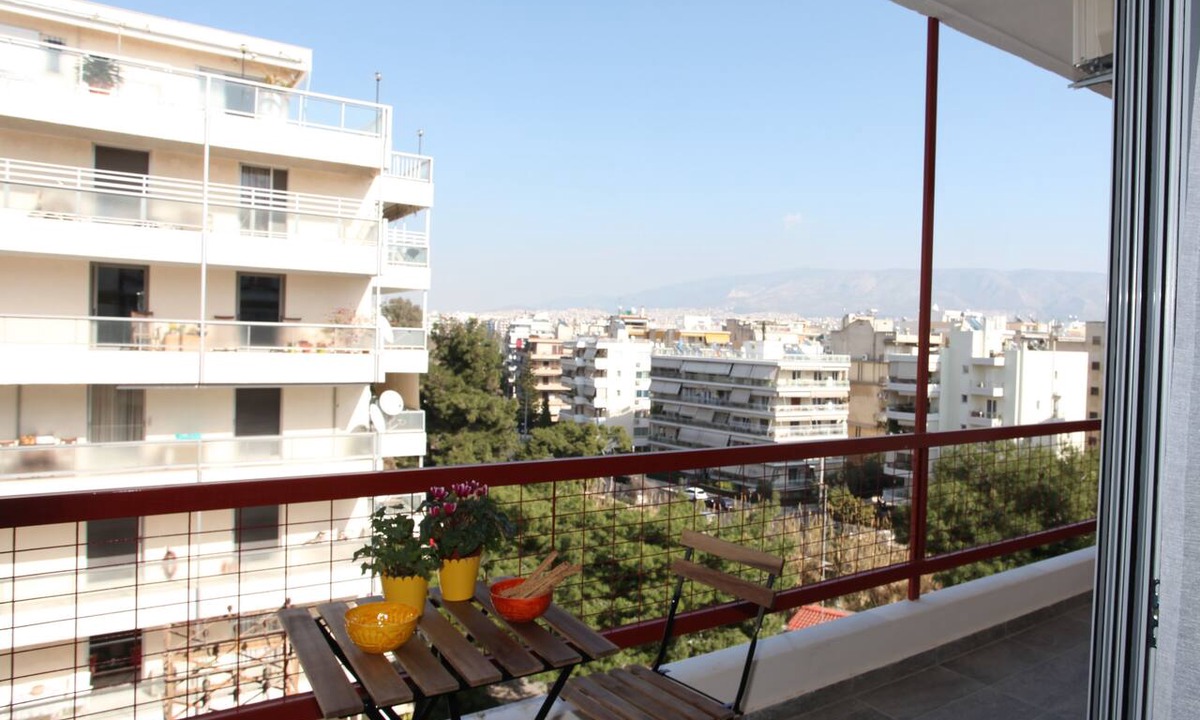 Palaio Faliro Apartment | Edem Beach Apartment with Mountain view by Athenian Homes