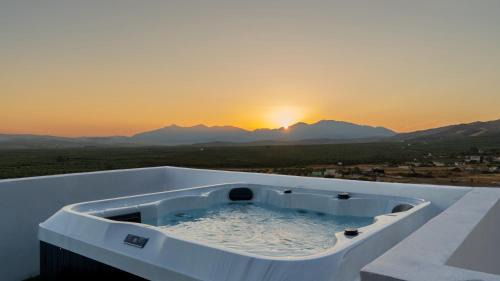 Rotasion Apartment | Evnia Sunset Crete Escape, Private HotTub Retreat