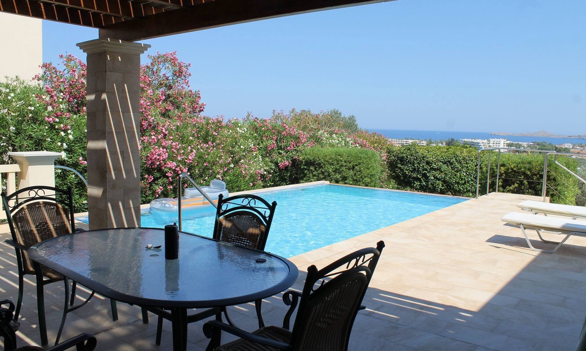 Lindos Villa | Fabulous private sea view villa with garden and infinity pool