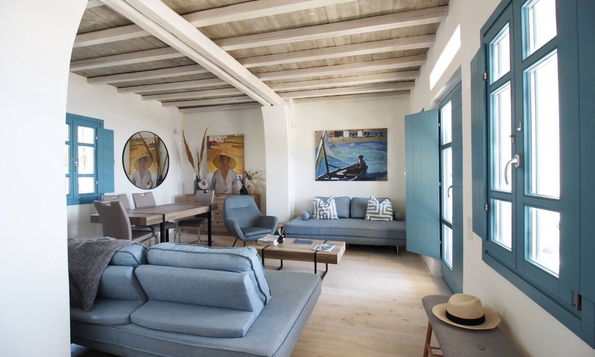 Tinos Town Villa | Fully equipped island villa in Triantaros Tinos , Cyclades