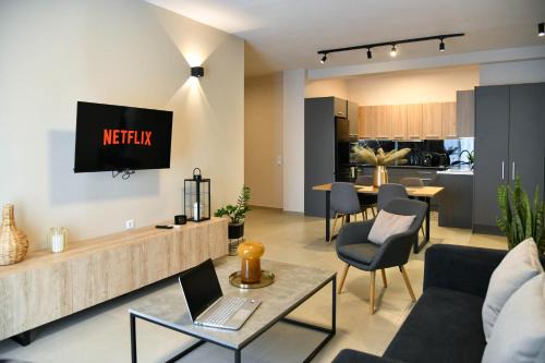 Lefkimmi Apartment | Gaia modern house