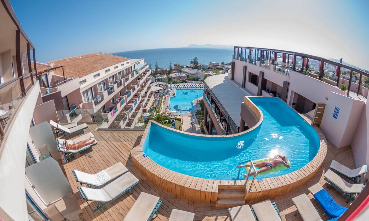 Kato Stalos Resort | Galini Sea View
