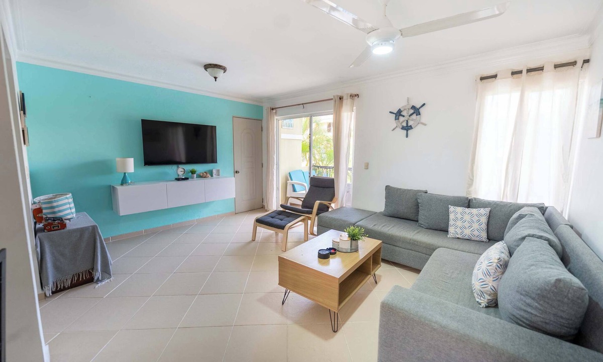 El Batey Condo | Garden Condos APT 3 - Affordable 1BR APT in Sosua!