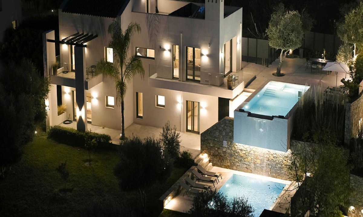 Skaleta Villa | Gorgeous Crete Villa | 4 Bedrooms | Villa Psanthos | Terrace with