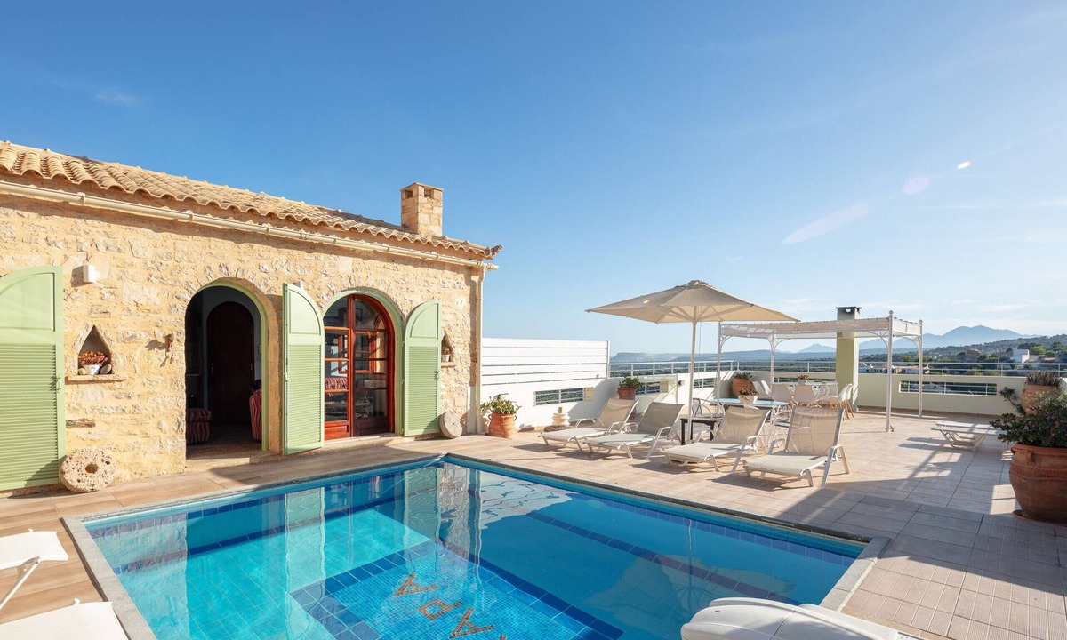 Agia Triada Villa | Hara, a charming villa with nice Views, private pool