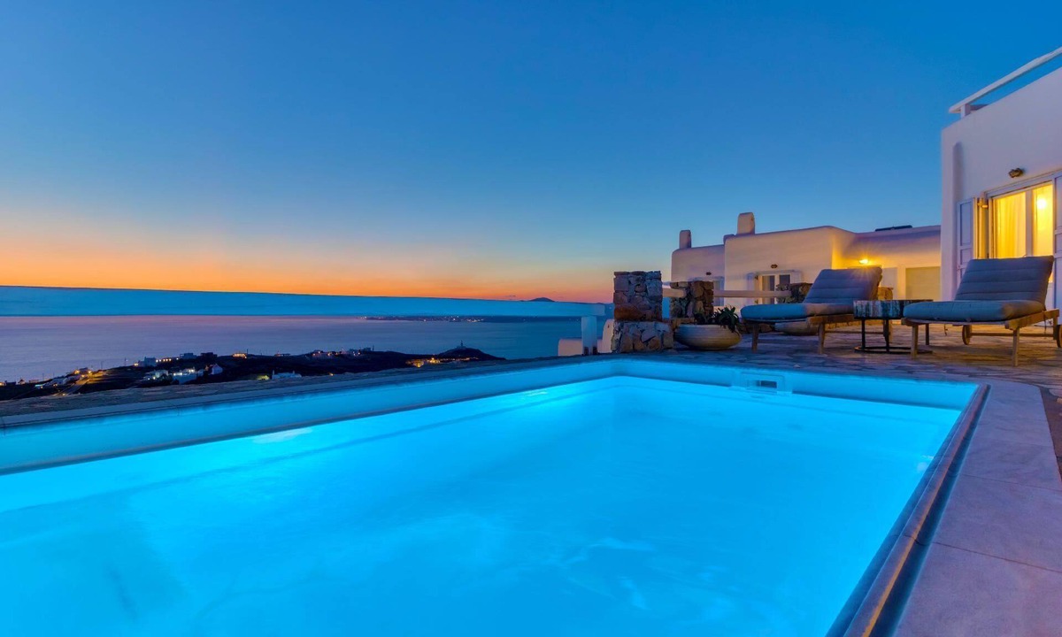 Faros Armenistis House | Holiday villa "Aquata" with hot tub