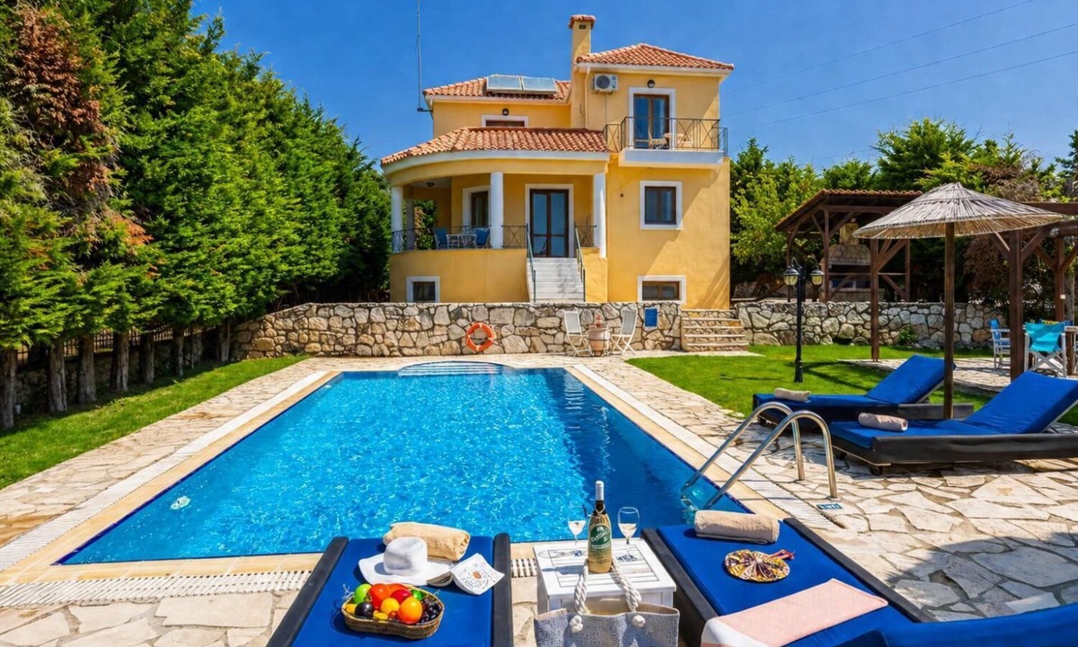 Kaligata Villa | Ionian Blue - Three Bedroom Villa, Sleeps 7