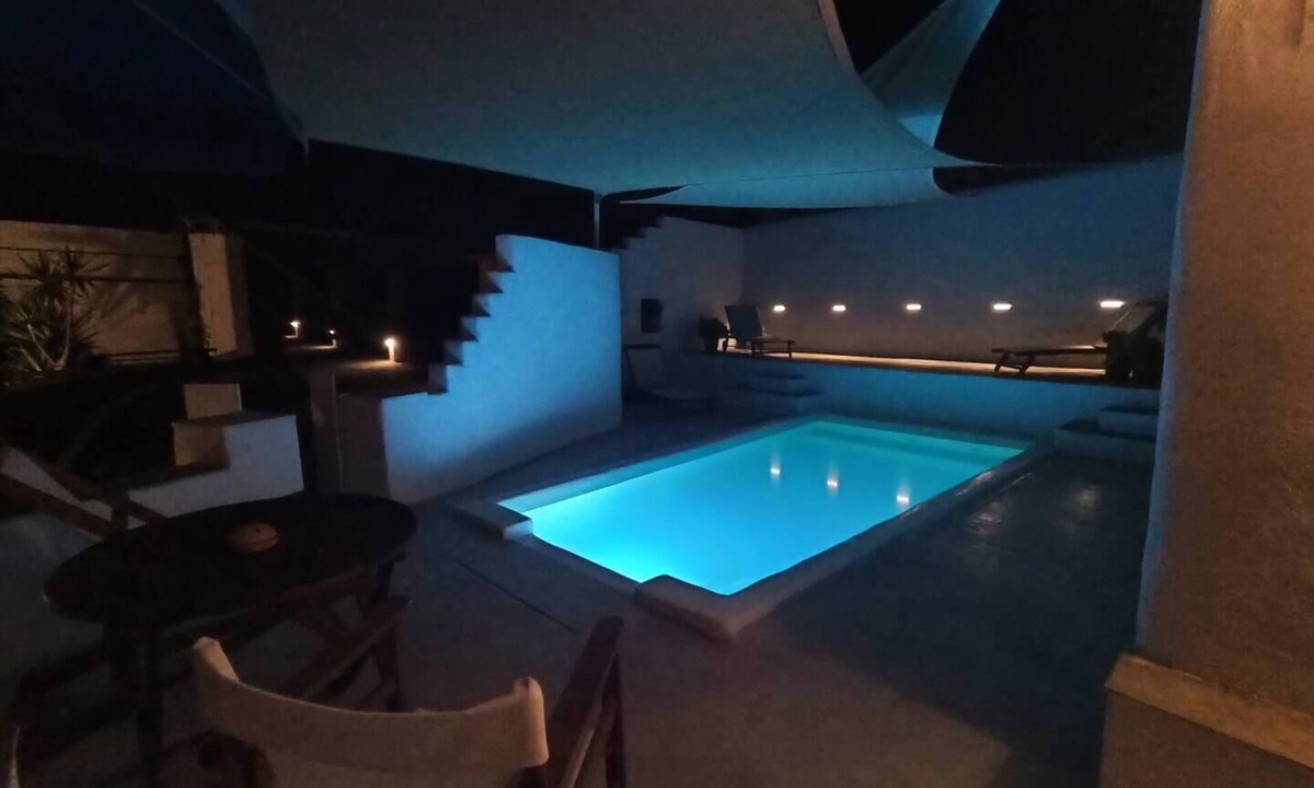 Nea Cryssi Akti Villa | Irene's View Villa ten · House with swimming pool near Pounda