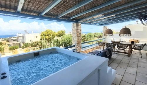 Ampelas Villa | Island Magic - Seaview Villa with Jacuzzi Pool