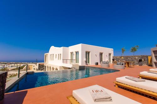 Santorini Villa | Islet Santorini Infinity Caldera Villa