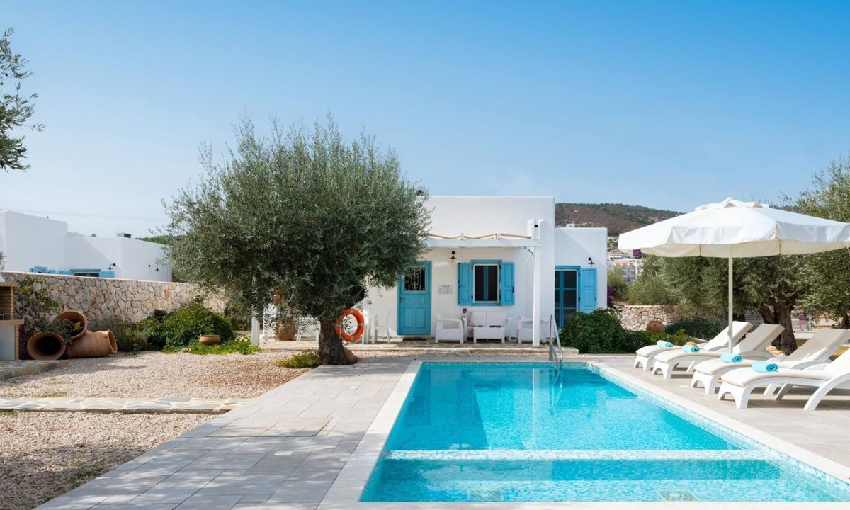 Kalathos Villa | Kalathos Aspro - Two Bedroom Villa, Sleeps 4